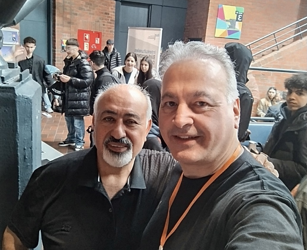Akif Yilmaz von der Markant Tankstelle und KAUSA-Botschafter bei der Veranstaltung.